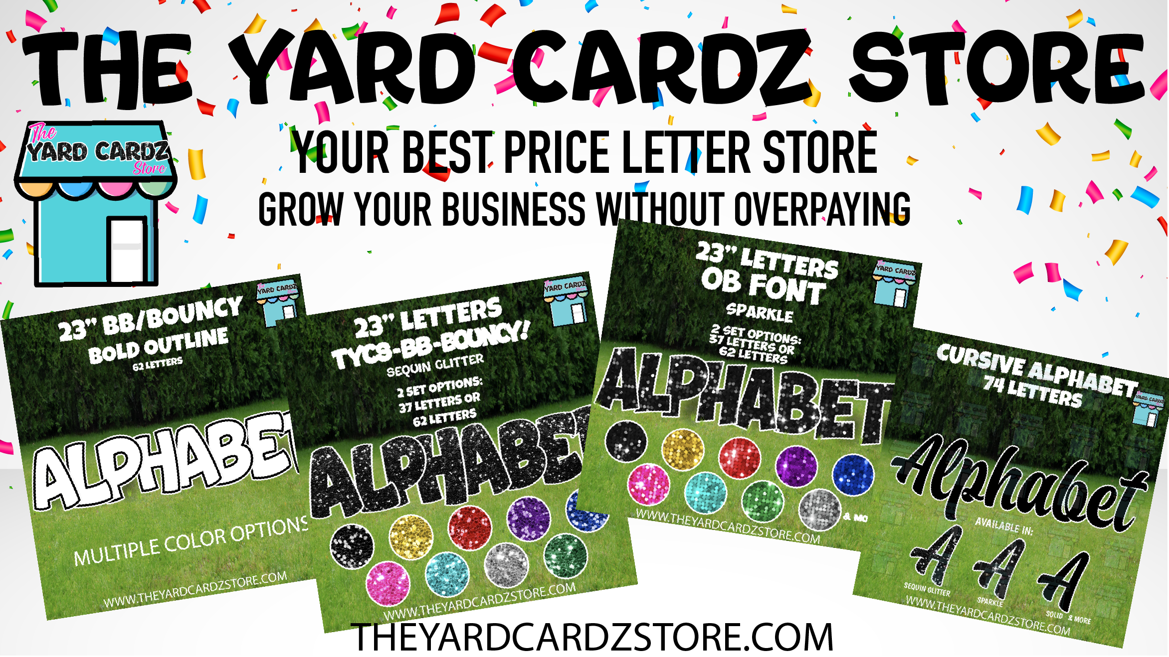 EZ SET BLACK FINE GLITTER – The Yard Cardz Store