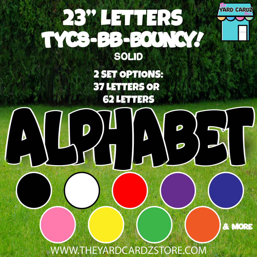 Lettering in Color Set