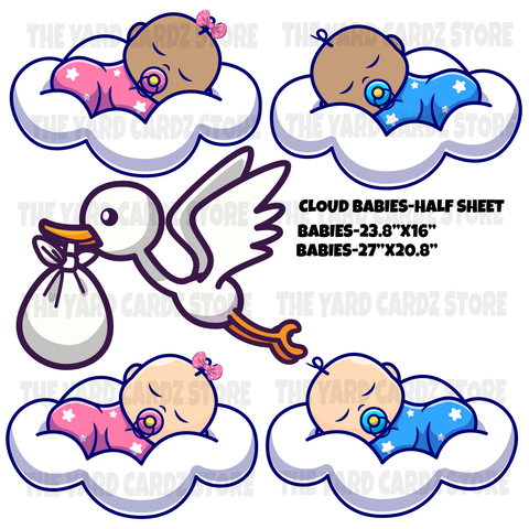 CLOUD BABIES-HALF SHEET