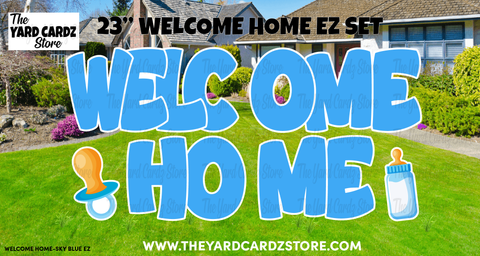 WELCOME HOME EZ SET SKY BLUE