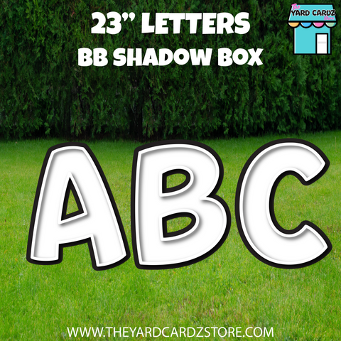 BB SHADOW BOX ALPHABET SET (TYCS)